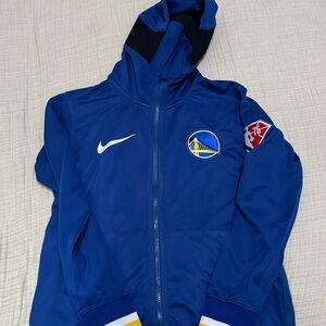NIKE Golden State Warriors NBA warm up jacket size small never worn!